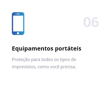Equipamentos portáteis